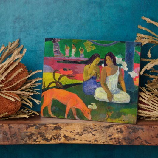 Paul Gauguin | Gebied (Rode hond), 1892 Fotoplaat (Zijkant)