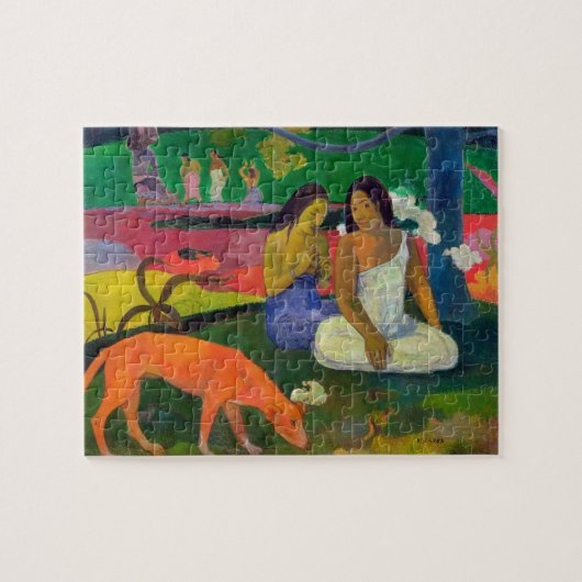 Paul Gauguin | Gebied (Rode hond), 1892 Legpuzzel (Horizontaal)