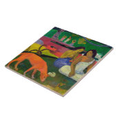 Paul Gauguin | Gebied (Rode hond), 1892 Tegeltje (Zijkant)