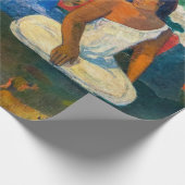 Paul Gauguin - Gebied / Rode hond Cadeaupapier (Hoek)