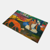 Paul Gauguin - Gebied / Rode hond Deurmat (Schuin)