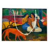 Paul Gauguin - Gebied / Rode hond Groot Cadeauzakje (Achterkant)