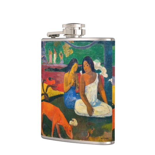 Paul Gauguin - Gebied / Rode hond Heupfles (Links)