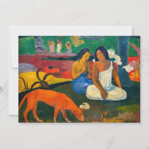 Paul Gauguin - Gebied / Rode hond Kaart