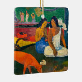 Paul Gauguin - Gebied / Rode hond Keramisch Ornament (Rechts)