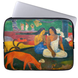 Paul Gauguin - Gebied / Rode hond Laptop Sleeve