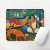 Paul Gauguin - Gebied / Rode hond Muismat (Met muis)