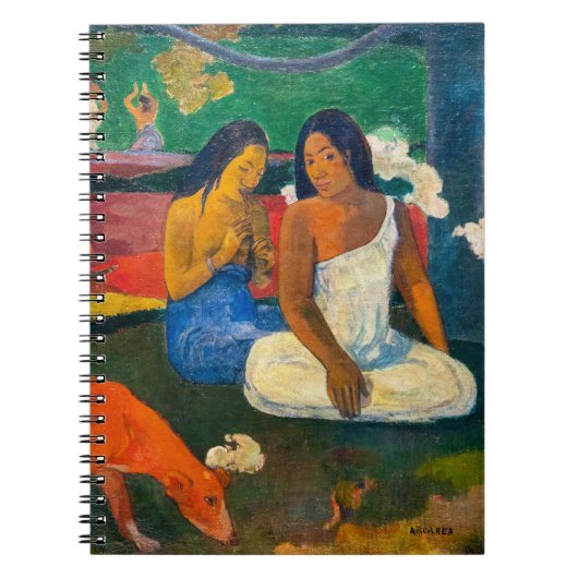Paul Gauguin - Gebied / Rode hond Notitieboek (Voorkant)