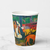 Paul Gauguin - Gebied / Rode hond Papieren Bekers (Rechts)
