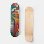 Paul Gauguin - Gebied / Rode hond Persoonlijk Skateboard (Voorkant)