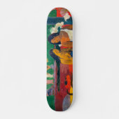 Paul Gauguin - Gebied / Rode hond Persoonlijk Skateboard (Voorkant)