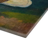 Paul Gauguin - Gebied / Rode hond Snijplank (Hoek)