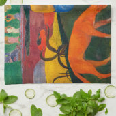 Paul Gauguin - Gebied / Rode hond Theedoek (Gevouwen)