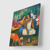 Paul Gauguin - Gebied / Rode hond Vierkante Klok (Hoek)