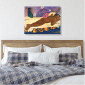 Paul Gauguin - Geest van de Doden Kijken Canvas Afdruk (Insitu (Slaapkamer))