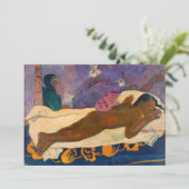 Paul Gauguin - Geest van de Doden Kijken Kaart (Staand voorkant)
