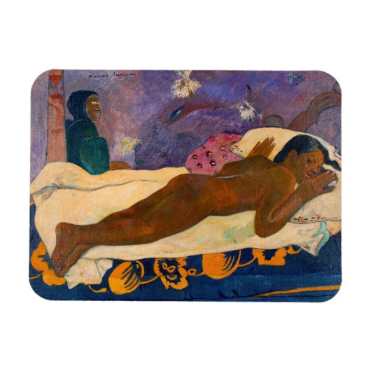 Paul Gauguin - Geest van de Doden Kijken Magneet (Horizontaal)