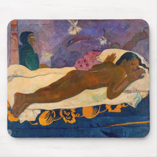 Paul Gauguin - Geest van de Doden Kijken Muismat (Voorkant)