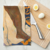 Paul Gauguin - Geest van de Doden Kijken Theedoek (Quarter Fold)