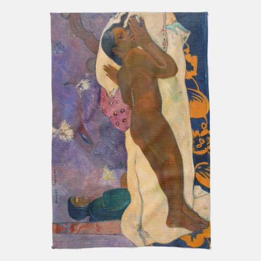 Paul Gauguin - Geest van de Doden Kijken Theedoek (Verticaal)