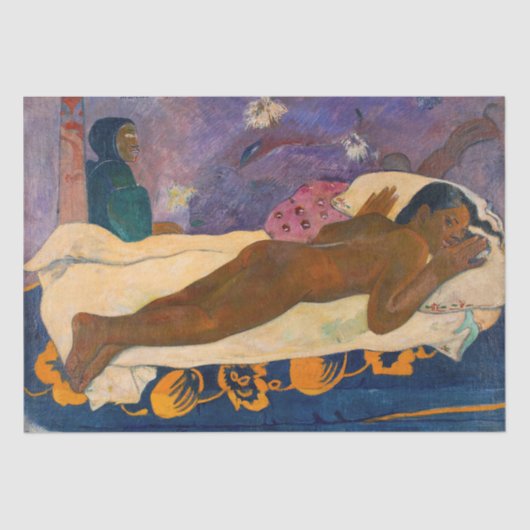 Paul Gauguin - Geest van de Doden Kijken Tissuepapier (Voorkant)