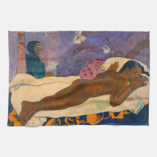 Paul Gauguin - Geest van de doden loerend Theedoek