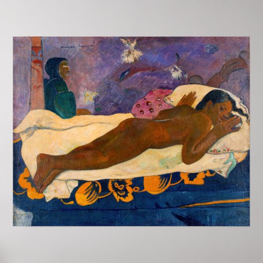 Paul Gauguin - Geest van de doden loert Poster (Voorkant)