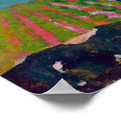 Paul Gauguin Haystacks in Bretagne Poster (Hoek)