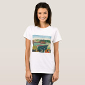 Paul Gauguin Haystacks in Bretagne T-shirt (Voorkant volledig)