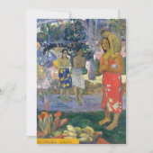 Paul Gauguin - Heil Maria / Ia Orana Maria Bedankkaart (Voorkant)