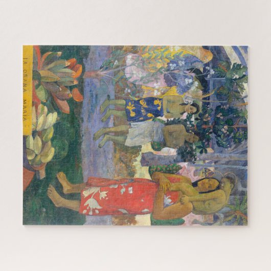 Paul Gauguin - Heil Maria / Ia Orana Maria Legpuzzel (Horizontaal)