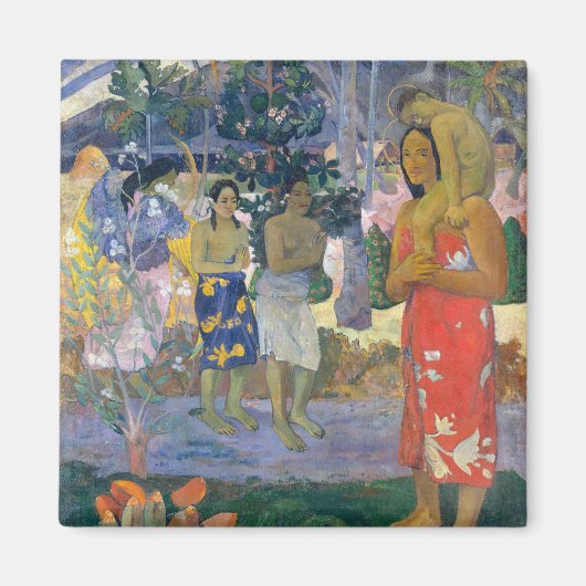 Paul Gauguin - Heil Maria / Ia Orana Maria Magneet (Voorkant)