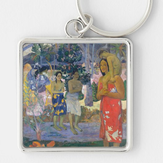 Paul Gauguin - Heil Maria / Ia Orana Maria Sleutelhanger (Voorkant)