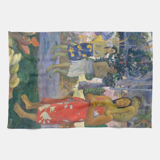Paul Gauguin - Heil Maria / Ia Orana Maria Theedoek (Horizontaal)
