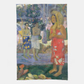 Paul Gauguin - Heil Maria / Ia Orana Maria Theedoek (Verticaal)