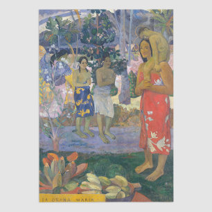 Paul Gauguin - Heil Maria / Ia Orana Maria Tissuepapier