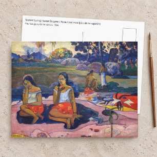 Paul Gauguin - Heilige Lente, Zoete Dromen Briefkaart