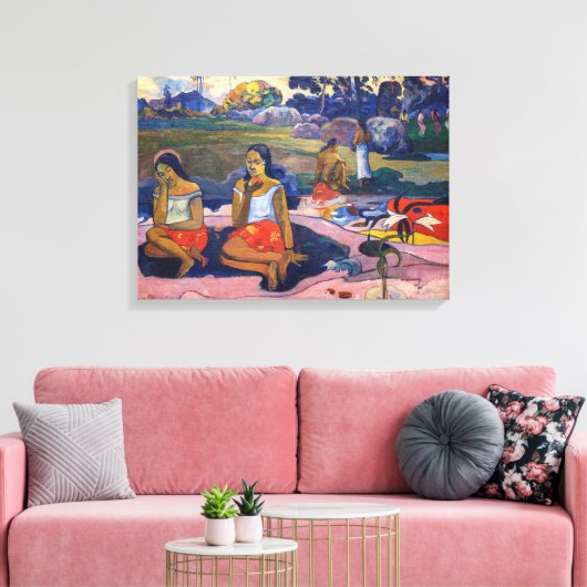 Paul Gauguin - Heilige Lente, zoete dromen Canvas Afdruk (Insitu (Woonkamer))