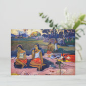 Paul Gauguin - Heilige Lente, zoete dromen Kaart (Staand voorkant)