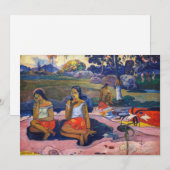 Paul Gauguin - Heilige Lente, zoete dromen Kaart (Voorkant / Achterkant)