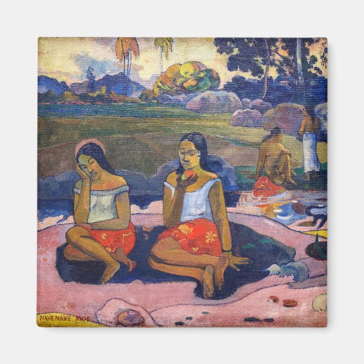 Paul Gauguin - Heilige Lente, zoete dromen Magneet (Voorkant)