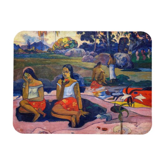 Paul Gauguin - Heilige Lente, zoete dromen Magneet (Horizontaal)