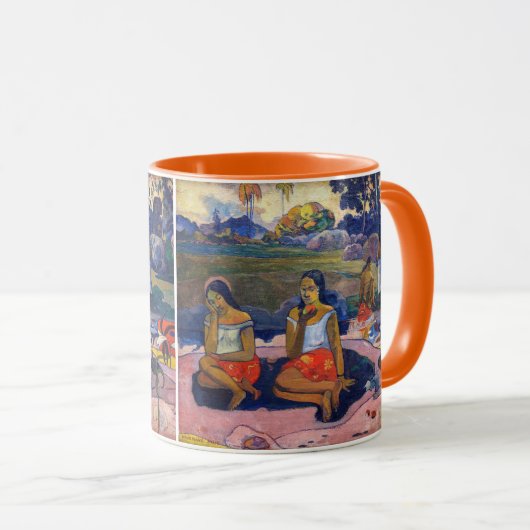 Paul Gauguin - Heilige Lente, zoete dromen Mok (Voorkant rechts)