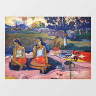 Paul Gauguin - Heilige Lente, zoete dromen Raamsticker