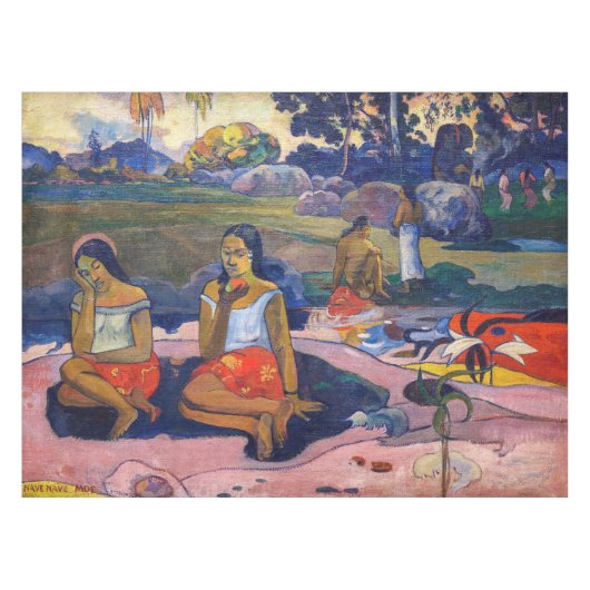 Paul Gauguin - Heilige Lente, zoete dromen Tafelkleed (Voorkant (Horizontaal))
