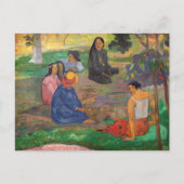 Paul Gauguin - Het gesprek / Les Parau Parau Briefkaart (Voorkant)