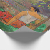 Paul Gauguin - Het gesprek / Les Parau Parau Cadeaupapier (Hoek)