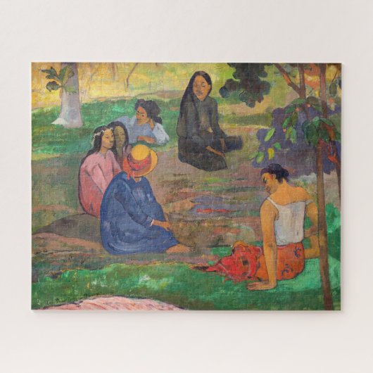 Paul Gauguin - Het gesprek / Les Parau Parau Legpuzzel (Horizontaal)