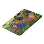 Paul Gauguin - Het gesprek / Les Parau Parau Magneet (Linkerzijde)