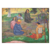Paul Gauguin - Het gesprek / Les Parau Parau Tafelkleed (Voorkant (Horizontaal))